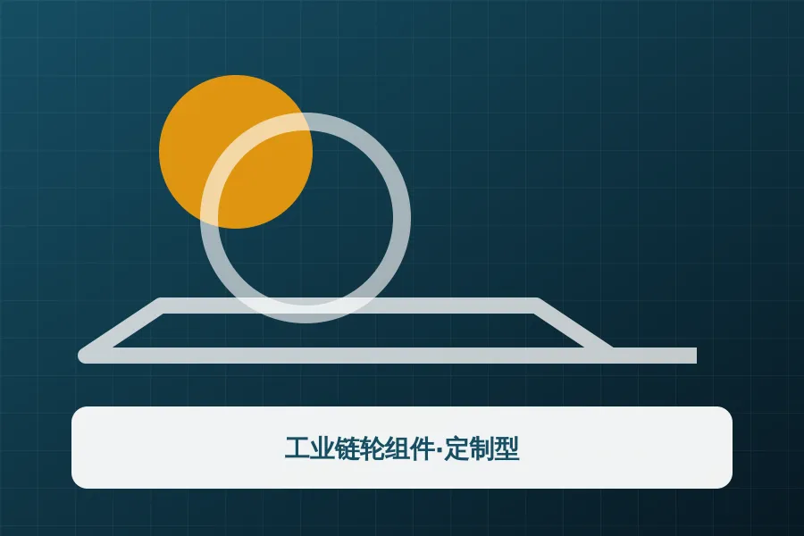 工业链轮组件·定制型应用示意图