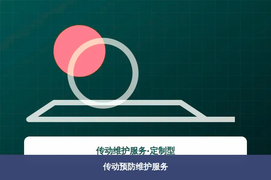 传动预防维护服务产品示意图
